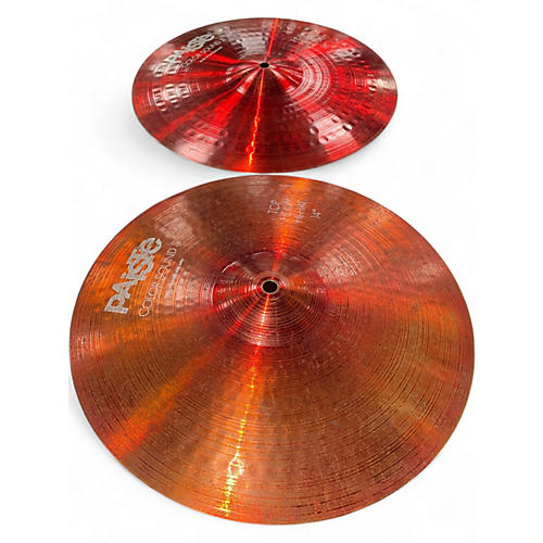 Used Paiste 14in COLOR SOUND HI HAT Cymbal 33