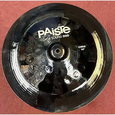 Paiste Used Paiste 14in COLORSOUND 900 CHINA Cymbal