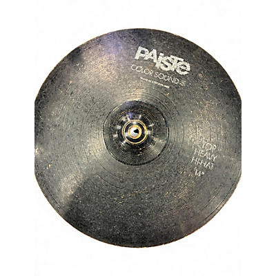 Used Paiste 14in Color Sound 5 Hi-Hat Pair Cymbal