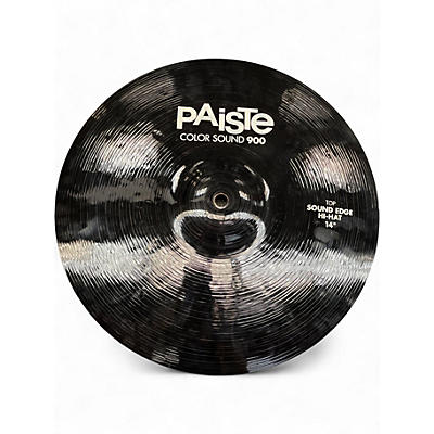 Used Paiste 14in Colorsound 900 Sound Edge Hihat Top Cymbal