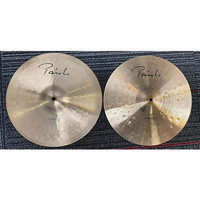 Paiste Used Paiste 14in Dimensions Thin Heavy Hihat Pair Cymbal