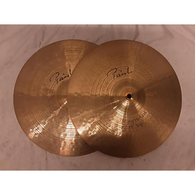 Paiste Used Paiste 14in Heavy Hi Hat Pair Cymbal