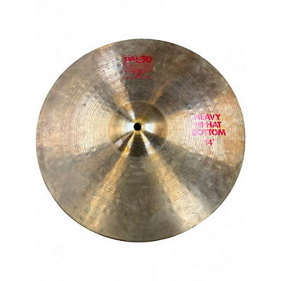 Used Paiste 14in Heavy Hi Hat Pair Cymbal