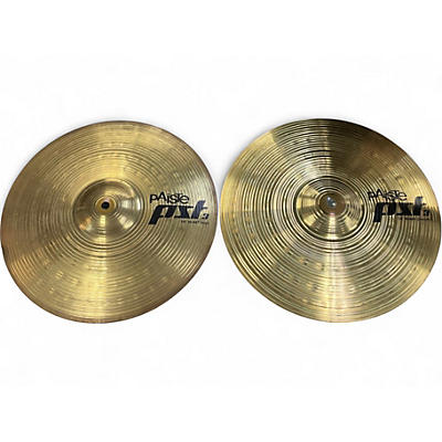 Used Paiste 14in PST3 Hi Hat Pair Cymbal