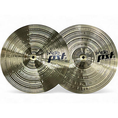 Used Paiste 14in PST3 Hi Hat Pair Cymbal