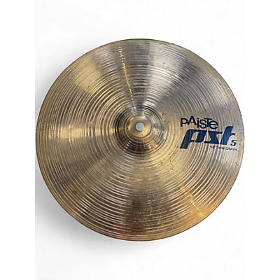 Used Paiste 14in PST5 Crash Ride Cymbal