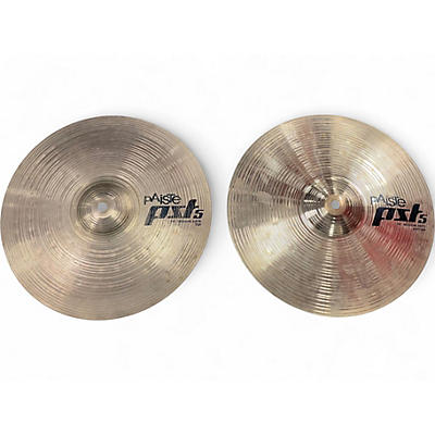 Used Paiste 14in PST5 Hi Hat Pair Cymbal