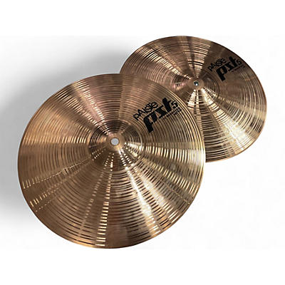 Used Paiste 14in PST5 Hi Hat Pair Cymbal