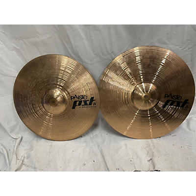 Paiste Used Paiste 14in PST5 Medium Hats Cymbal