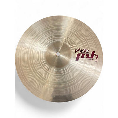 Used Paiste 14in PST7 Hi Hat Pair Cymbal