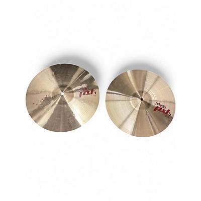 Used Paiste 14in PST7 Hi Hat Pair Cymbal