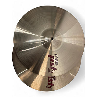 Paiste Used Paiste 14in PST7 HiHat Pair Cymbal