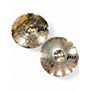 Used Paiste 14in PST8 HI HAT PAIR Cymbal 33