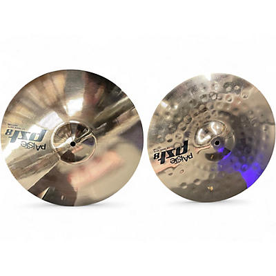 Used Paiste 14in PST8 ROCK HI-HATS PAIR Cymbal
