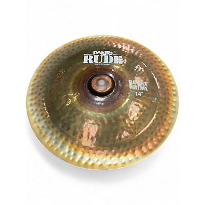 Used Paiste 14in Rude Classic China Cymbal