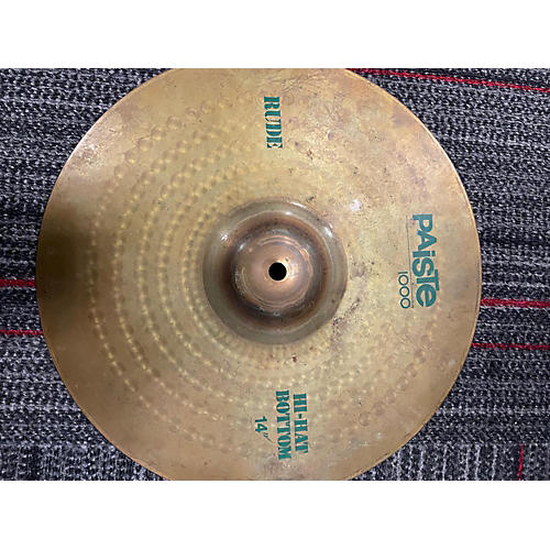 Paiste Used Paiste 14in Rude Hi Hat Bottom Cymbal 33