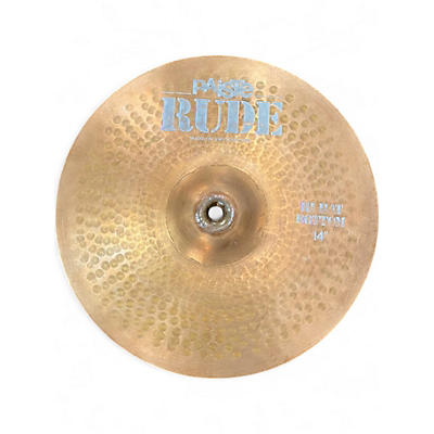 Used Paiste 14in Rude Hi Hat Bottom Cymbal