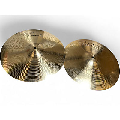Used Paiste 14in SIGNATURE PRECISION HEAYY HI HAT Cymbal