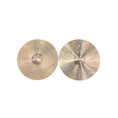 Paiste Used Paiste 14in SOUND FORMULA MEDIUM HEAVY HIHAT Pair 14 Cymbal