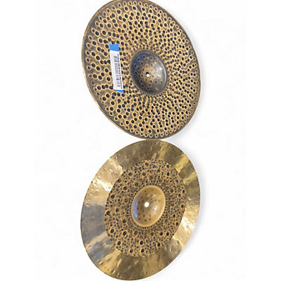 Used Paiste 14in Signature Dark Energy Hi Hat MK I Pair Cymbal