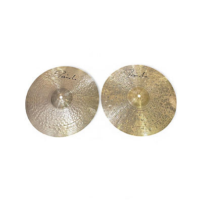 Used Paiste 14in Signature Dark Energy Hi Hat Pair Cymbal