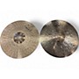 Used Paiste 14in Signature Dark Energy Hi Hat Pair Cymbal 33