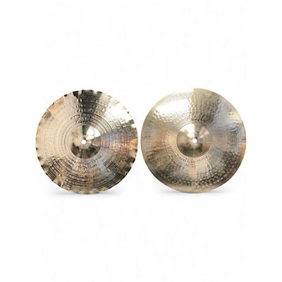 Used Paiste 14in Signature Sound Edge Hi Hat Pair Cymbal