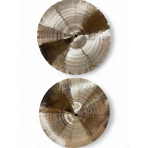 Used Paiste 14in Signature Sound Edge Hi Hat Pair Cymbal 33