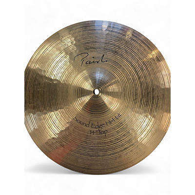 Used Paiste 14in Signature Sound Edge Hi Hat Pair Cymbal