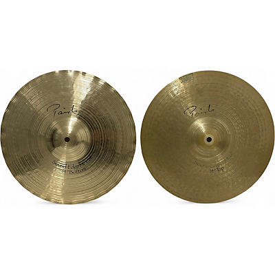 Used Paiste 14in Signature Sound Edge Hi Hat Pair Cymbal