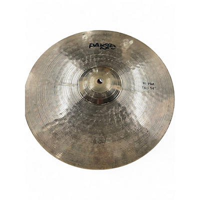 Used Paiste 14in Sound Edge Hi Hat Top Cymbal
