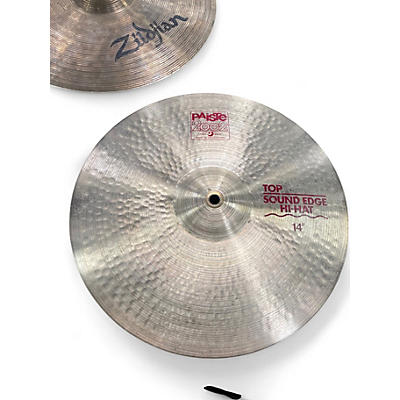 Used Paiste 14in Sound Edge Hi Hat Top Cymbal