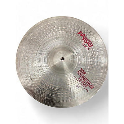 Paiste Used Paiste 14in Sound Edge Hi Hat pair Cymbal