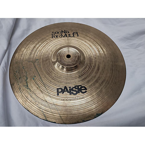 Paiste Used Paiste 14in Sound Formula Crystal Crash Cymbal 33