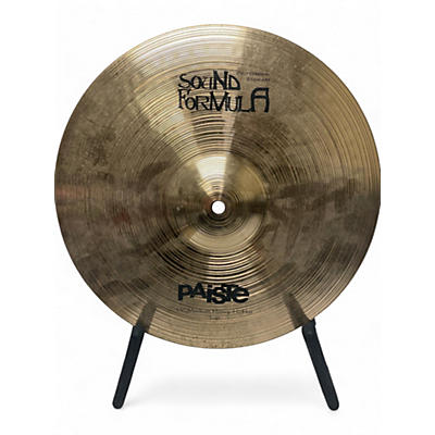 Paiste Used Paiste 14in Sound Formula Medium Heavy Hi-Hat Pair Cymbal