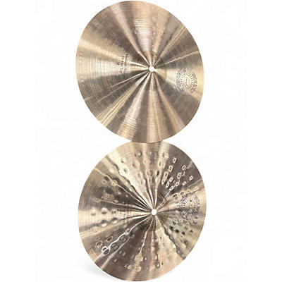 Used Paiste 14in sound formula medium heavy hi-hat Cymbal