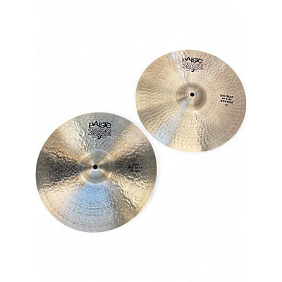 Used Paiste 15in 2002 Big Beat Hi Hat Pair Cymbal
