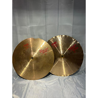 Paiste Used Paiste 15in 2002 Medium Hi Hat Pair Cymbal