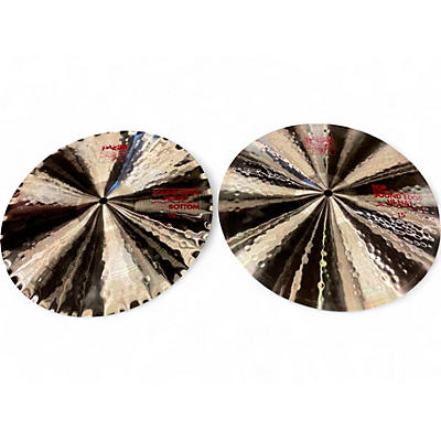 Used Paiste 15in 2002 Medium Hi Hat Pair Cymbal