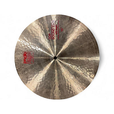 Used Paiste 15in 2002 SOUND EDGE Cymbal