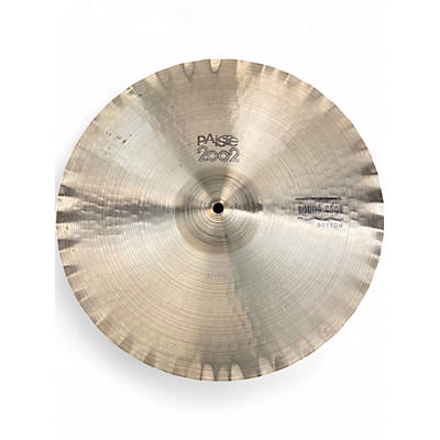 Used Paiste 15in 2002 Sound Edge HiHat Bottom Cymbal