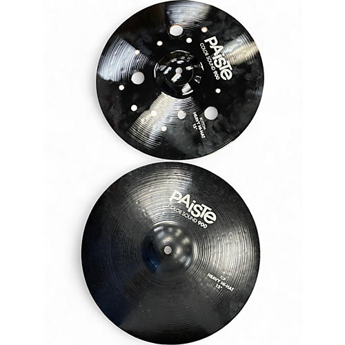 Used Paiste 15in Color Sound 900 Heavy Bottom Hi-Hat Pair Cymbal 35