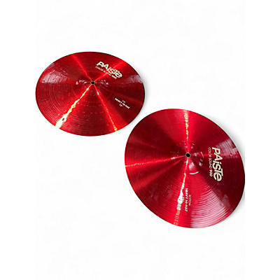 Used Paiste 15in Color sound 900 Heavy hi-hat pair Cymbal