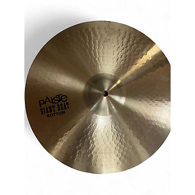 Used Paiste 15in Giant Beat Hi Hat Pair Cymbal
