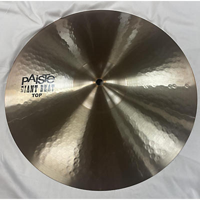 Paiste Used Paiste 15in Giant Beat Hi Hat Top Cymbal