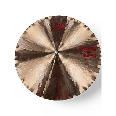 Used Paiste 15in Sound Edge Hi Hat Bottom Cymbal