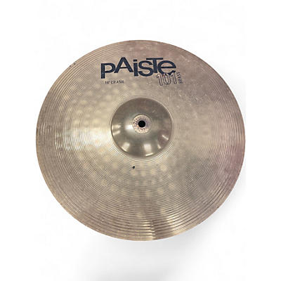 Used Paiste 16in 101 BRASS CRASH Cymbal