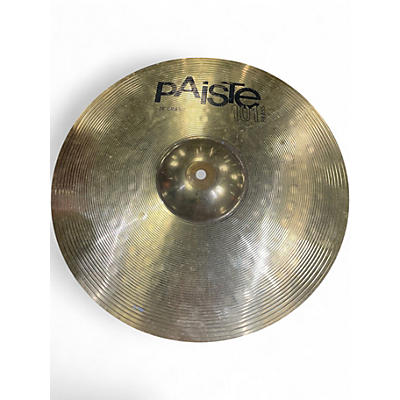 Used Paiste 16in 101 BRASS CRASH Cymbal