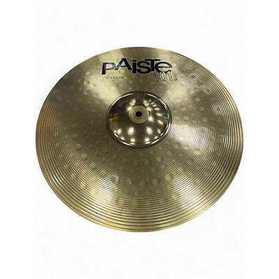 Used Paiste 16in 101 Brass Crash Cymbal