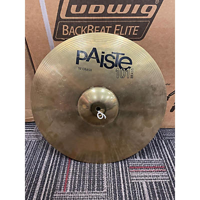 Paiste Used Paiste 16in 101 Cymbal